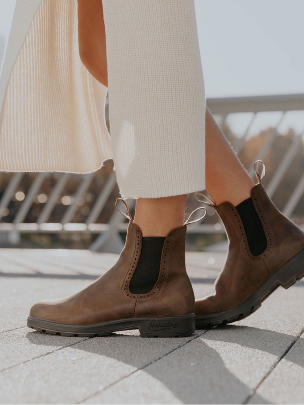 Blundstone Originals #2151 Women's High Top Boots - Antique Brown Leather